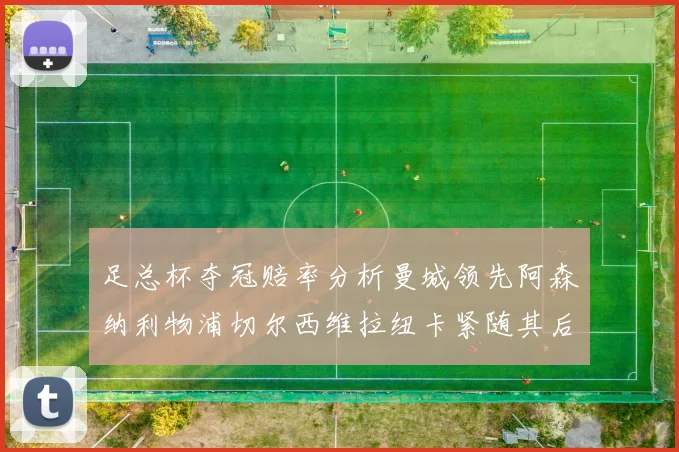 足总杯夺冠赔率分析曼城领先阿森纳利物浦切尔西维拉纽卡紧随其后